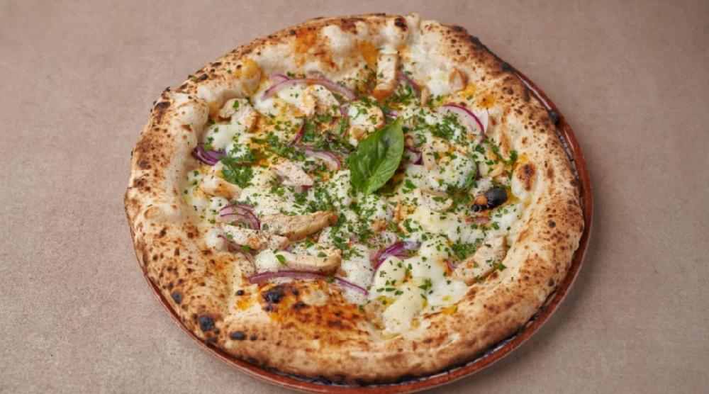 Grilled Chicken Pizza