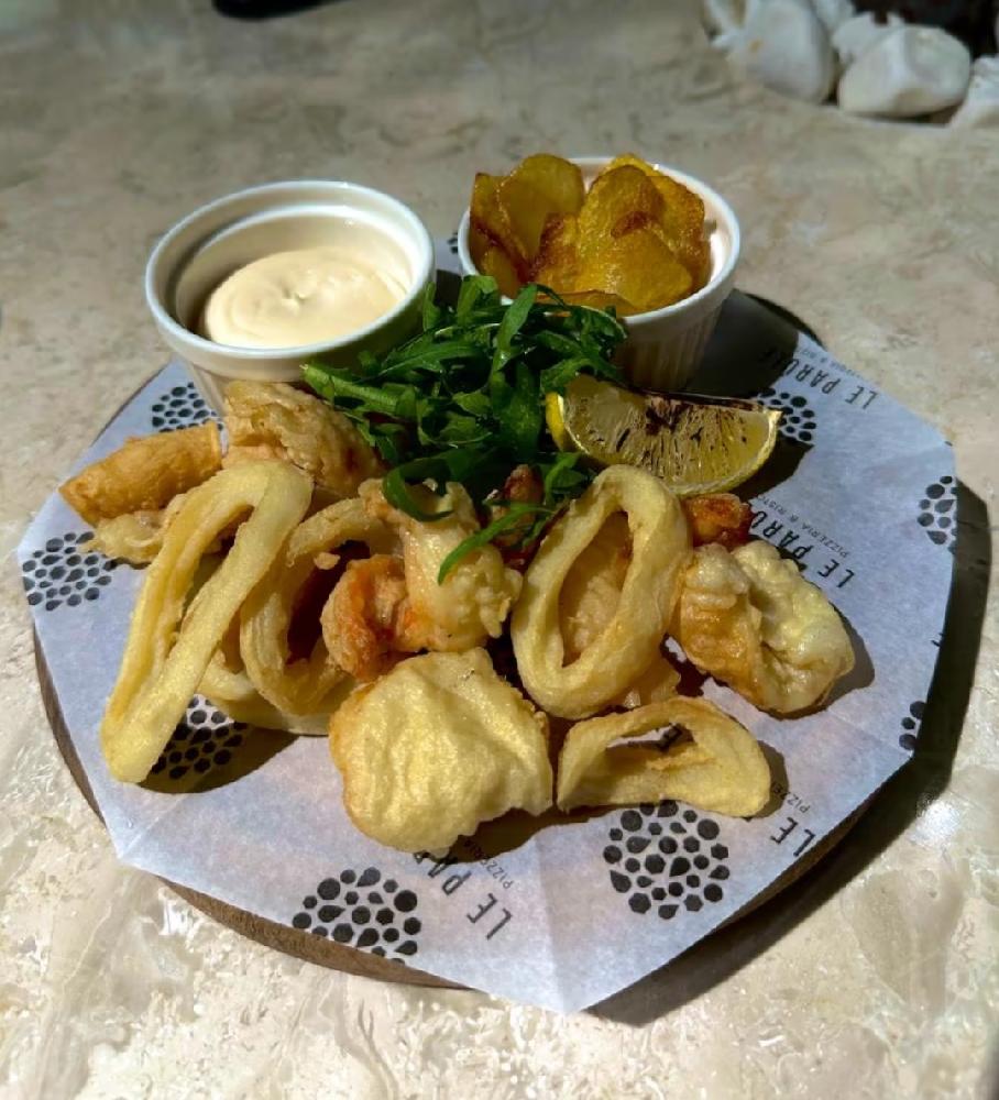 Seafood platter