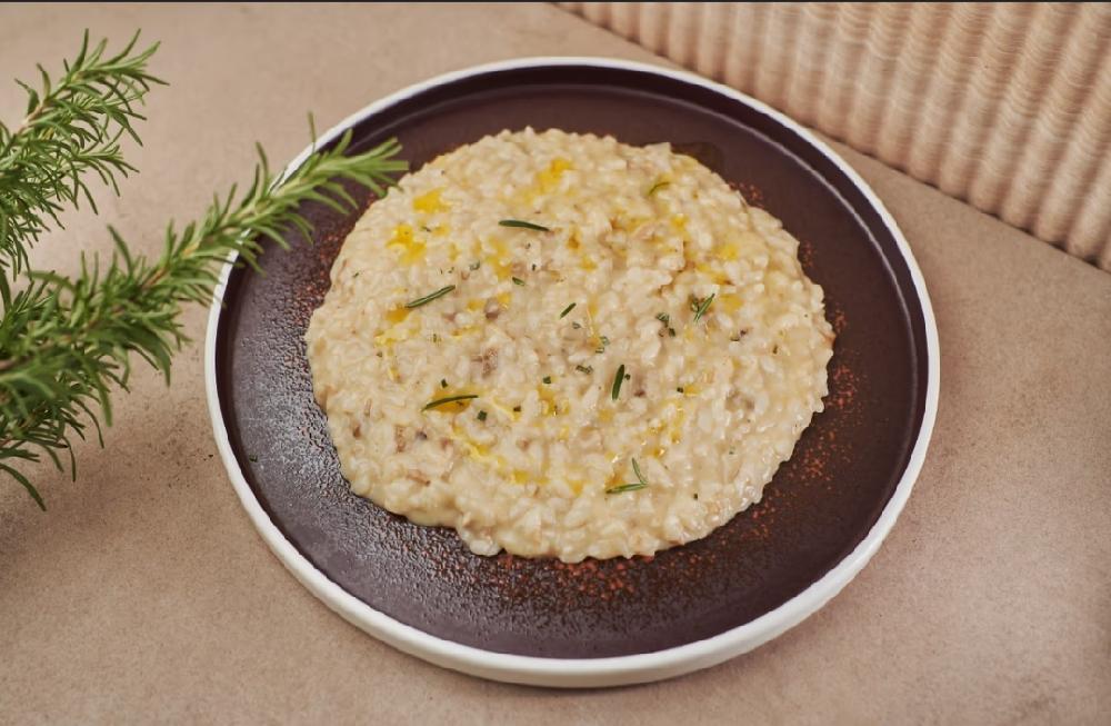 Porcini Risotto with white truflle oil
