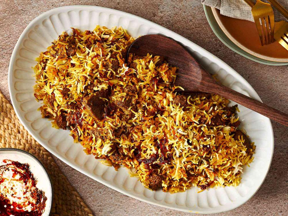 Lamb biryani