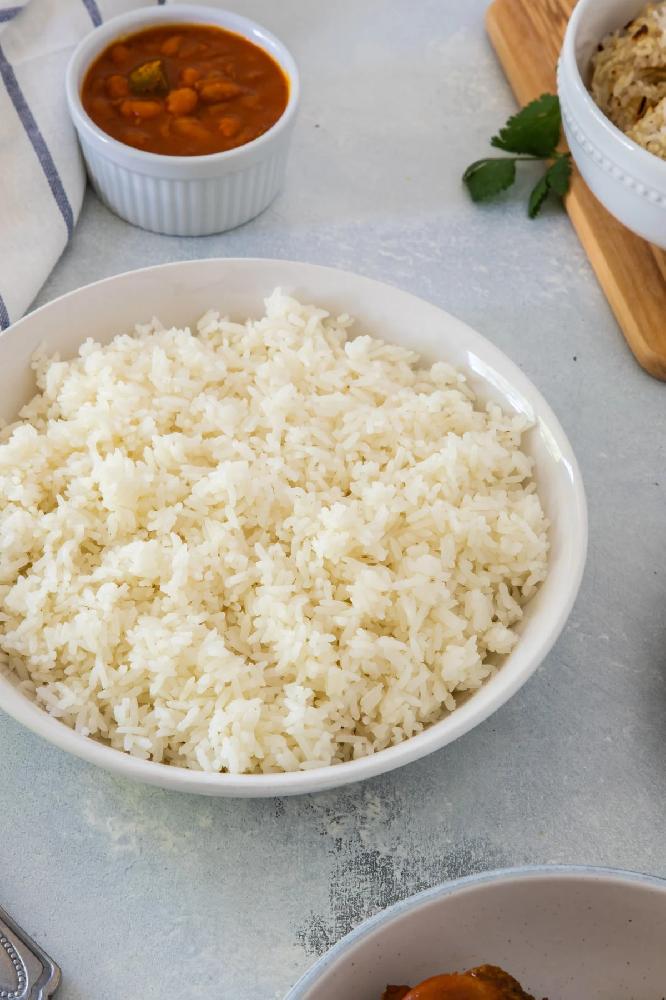 White rice 