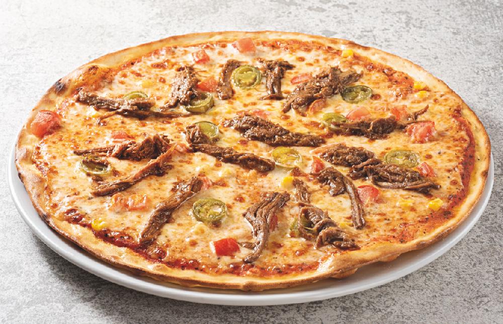 BBQ Beef Asada Pizza