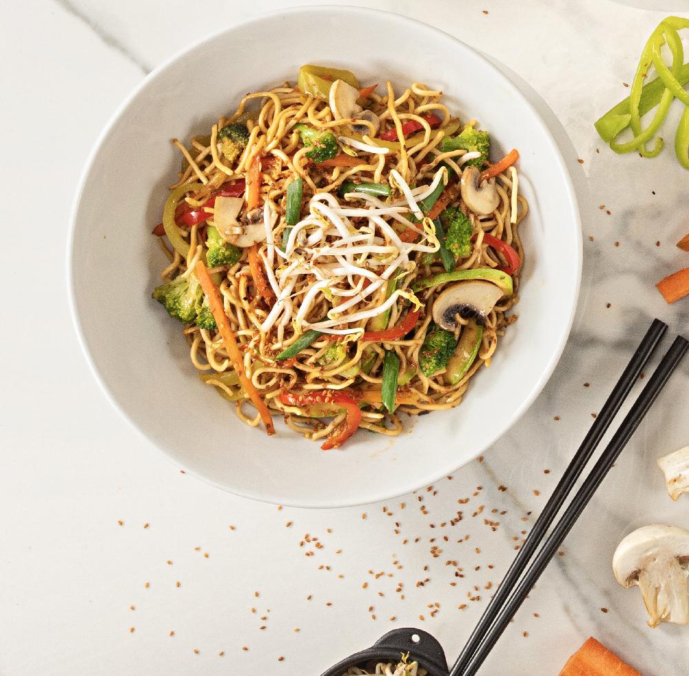 Tərəvəzli Noodle 