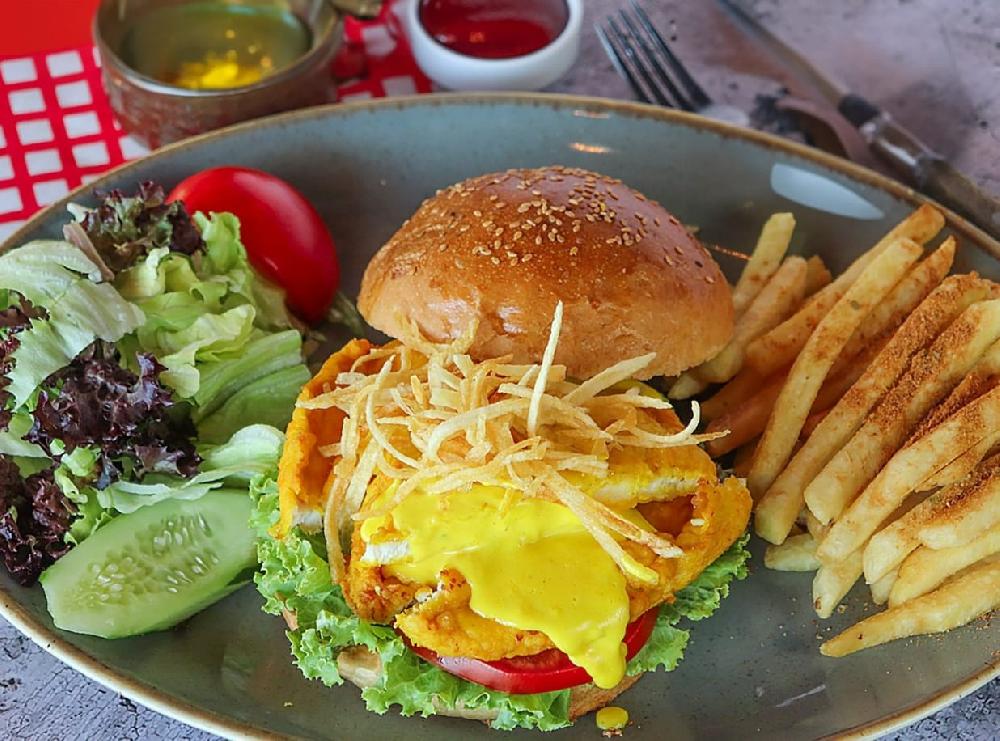 Crispy Toyuq Burger