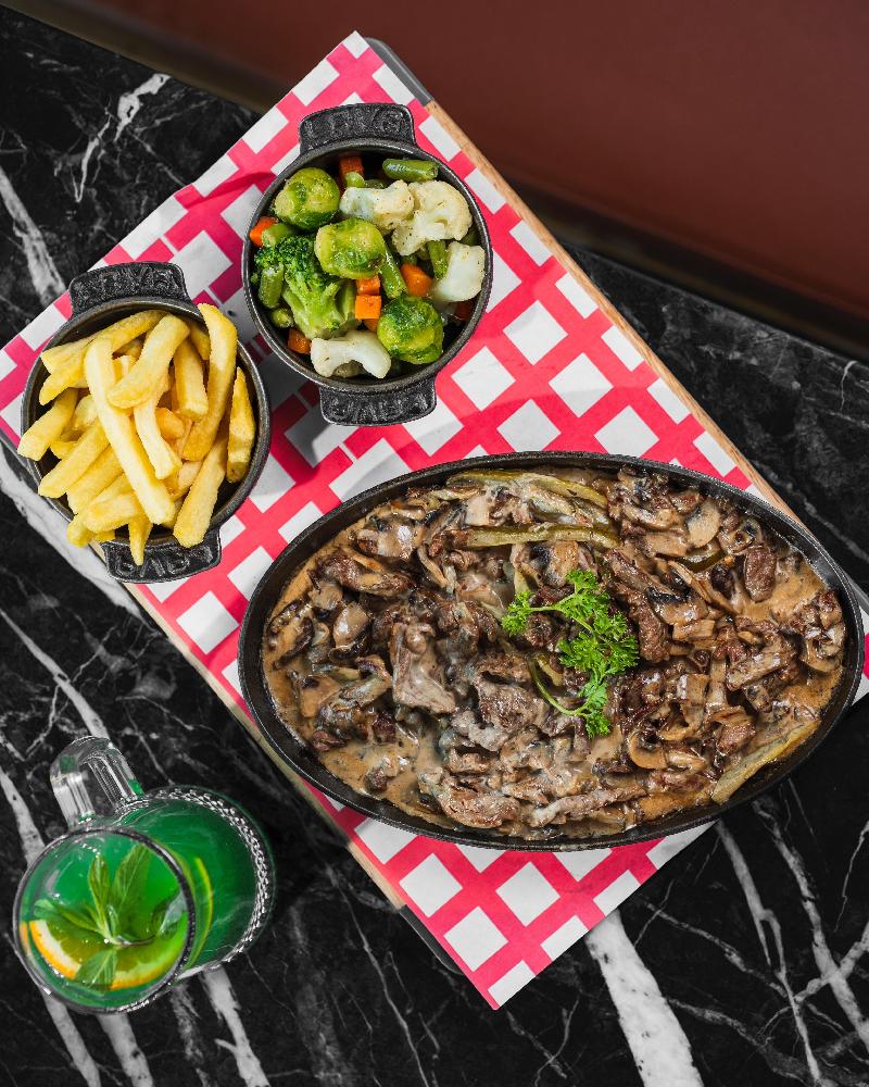 Beef Stroganoff