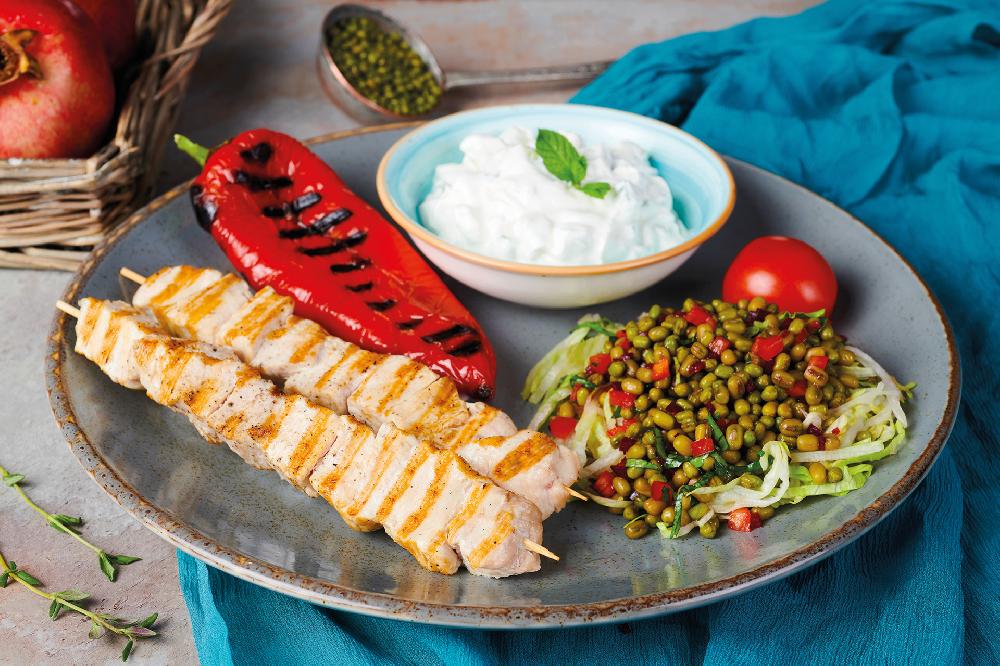 Fit Maş Lobyalı Toyuq şiş 