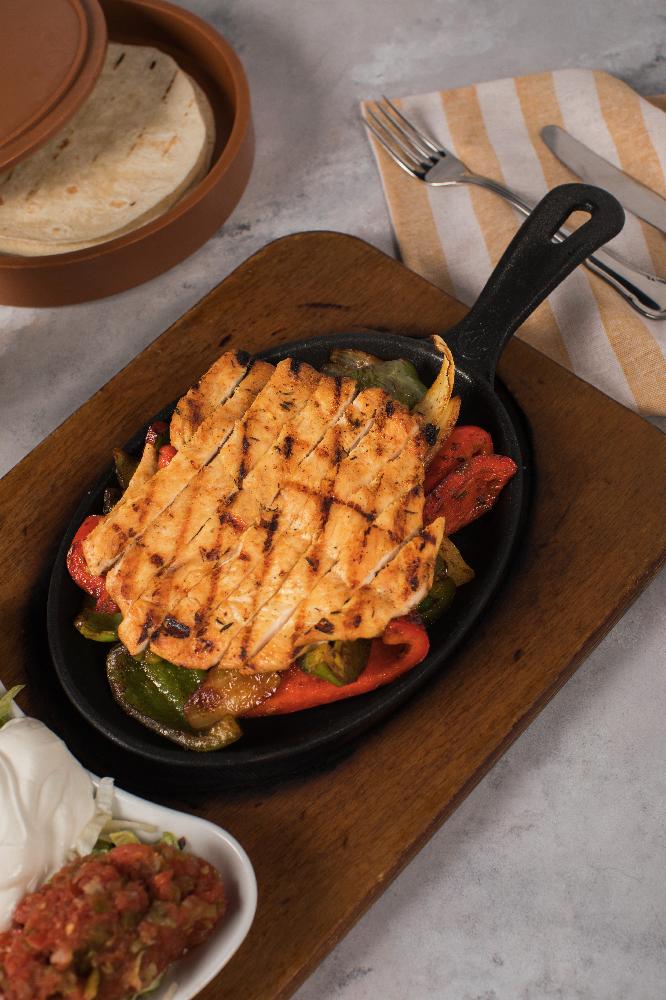 Fajitas toyuqlu