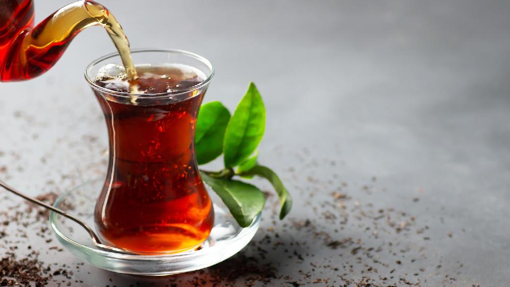 Çay stakanda