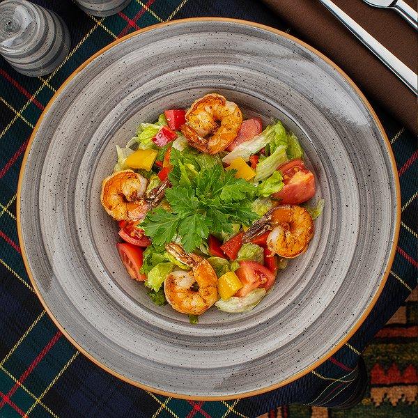 Caesar salad shrimp