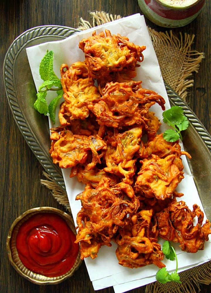Onion pakora 
