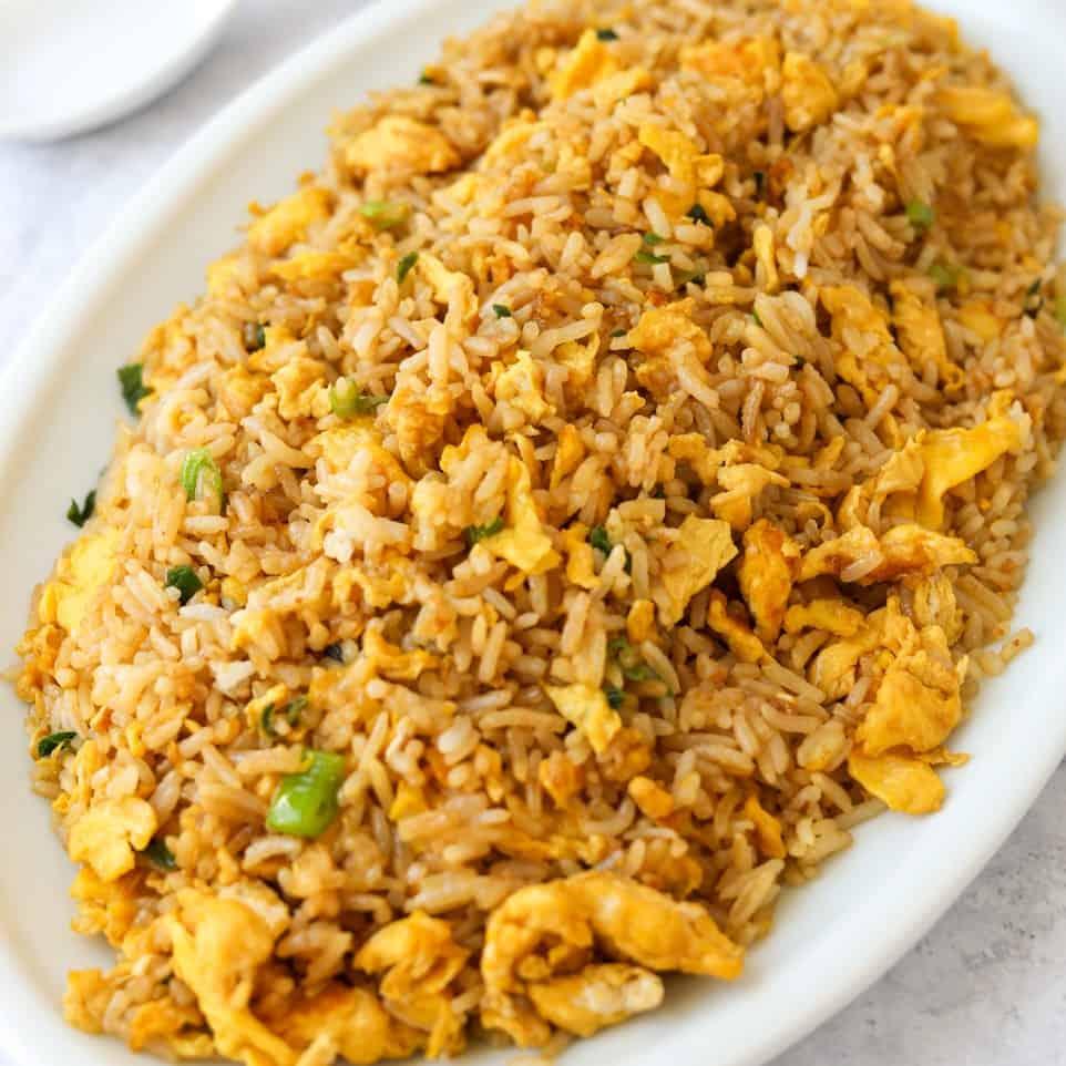 Fried rice with egg 