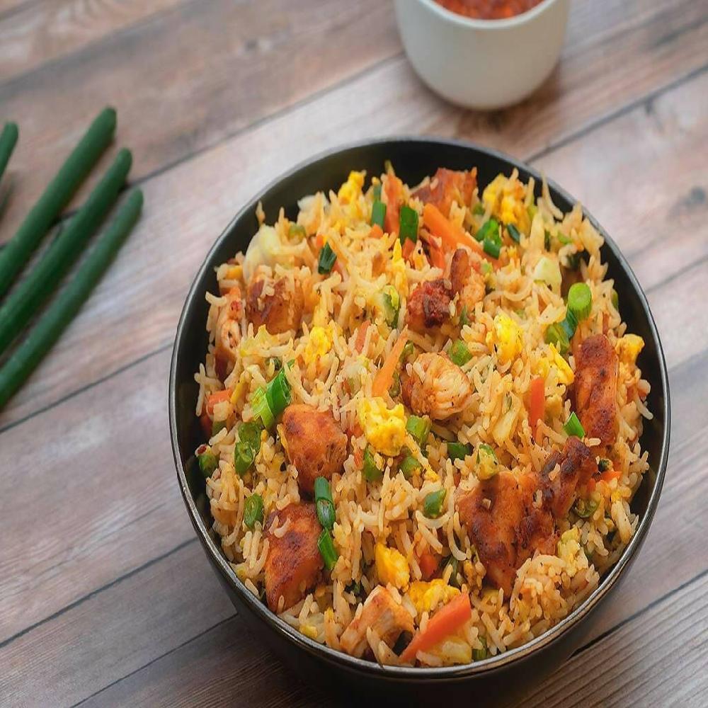 Fried rice with beef