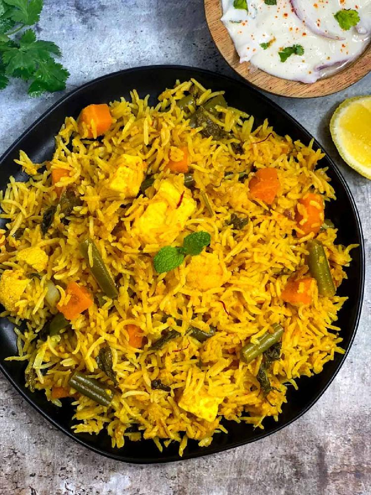 Vegetable briyani  