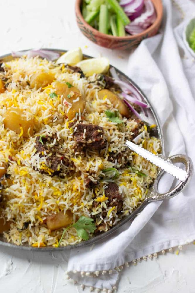 Beef briyani 