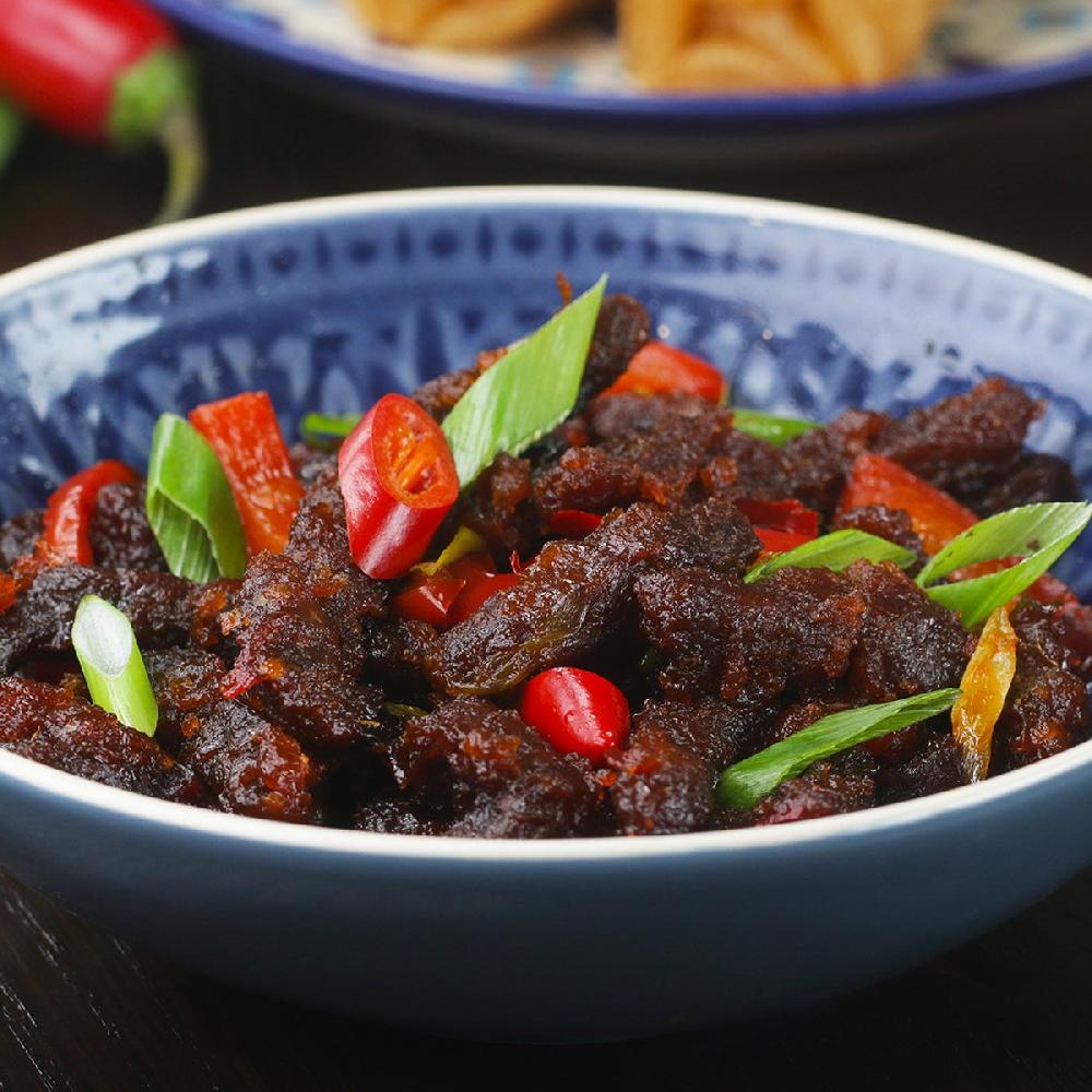 Pepper fried beef