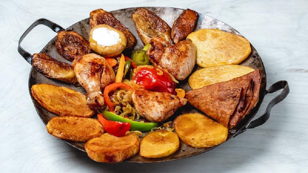 Chicken saj 