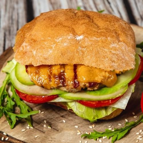 Burger toyuq
