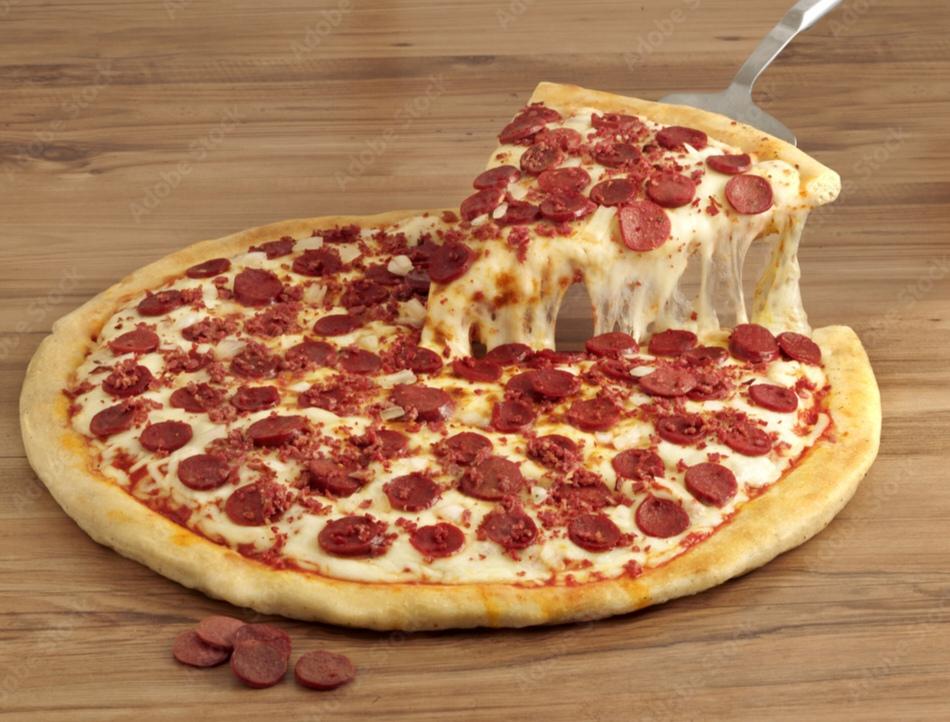 Sosisli pizza