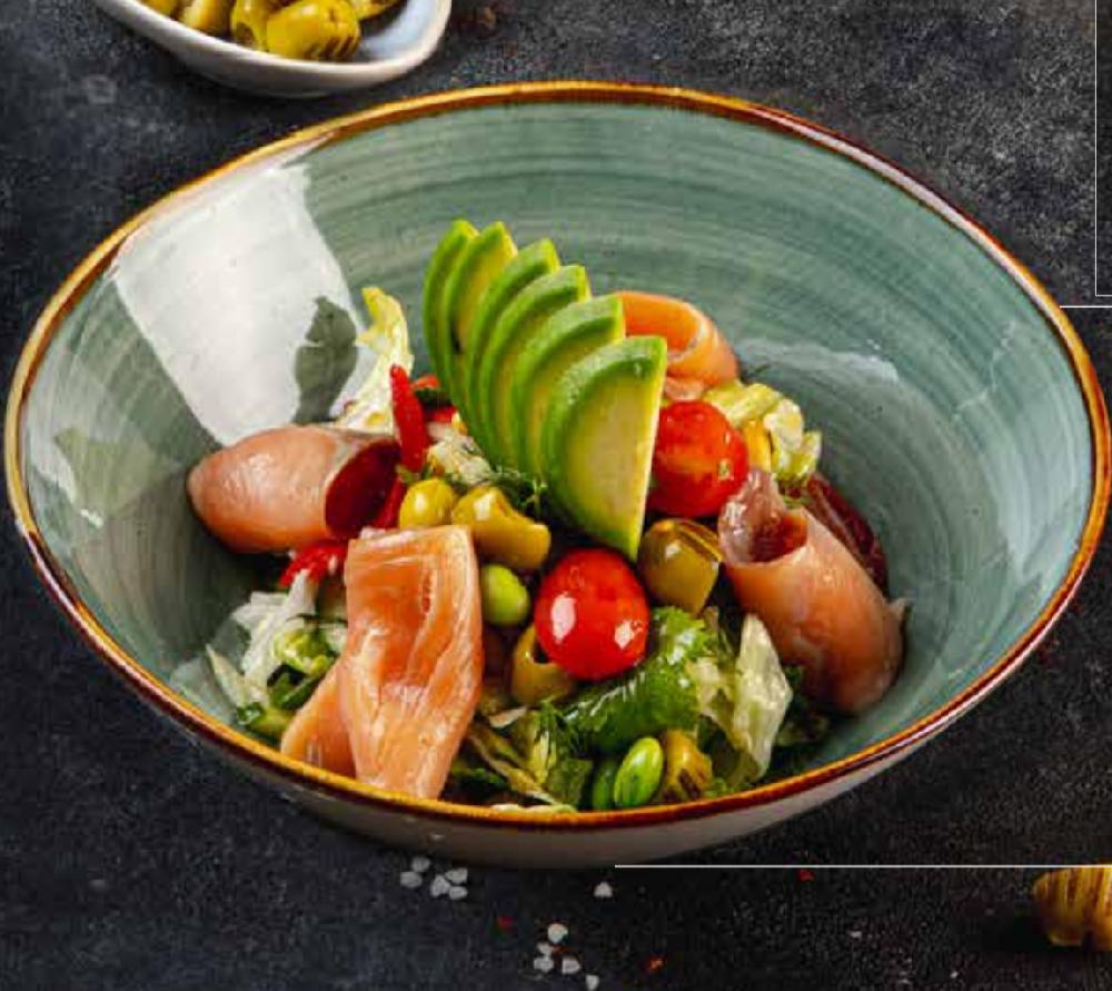Qızıl balıq salatı / 350qr