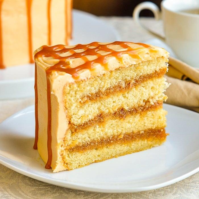 Caramel cake 