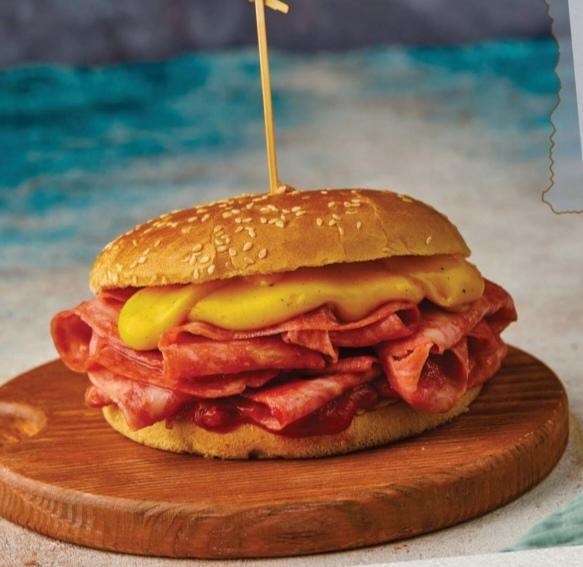 THE «HAM» BURGER