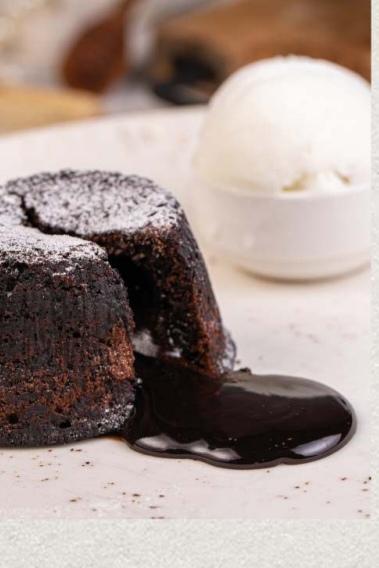 ŞOKOLADLI SUFLE