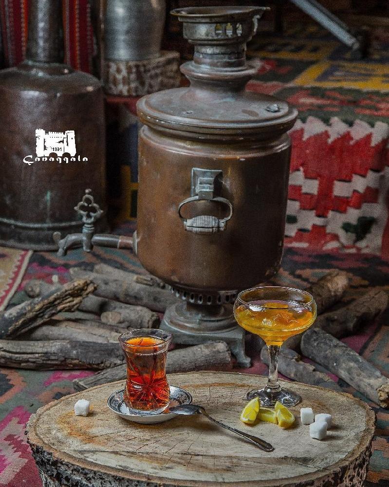 Samovar çayı 