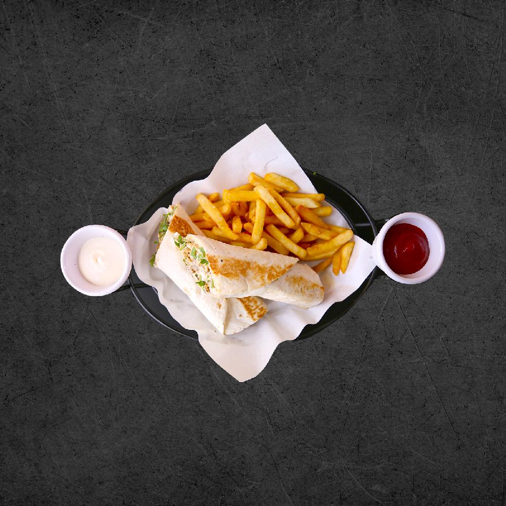 Cream cheese chicken wraps