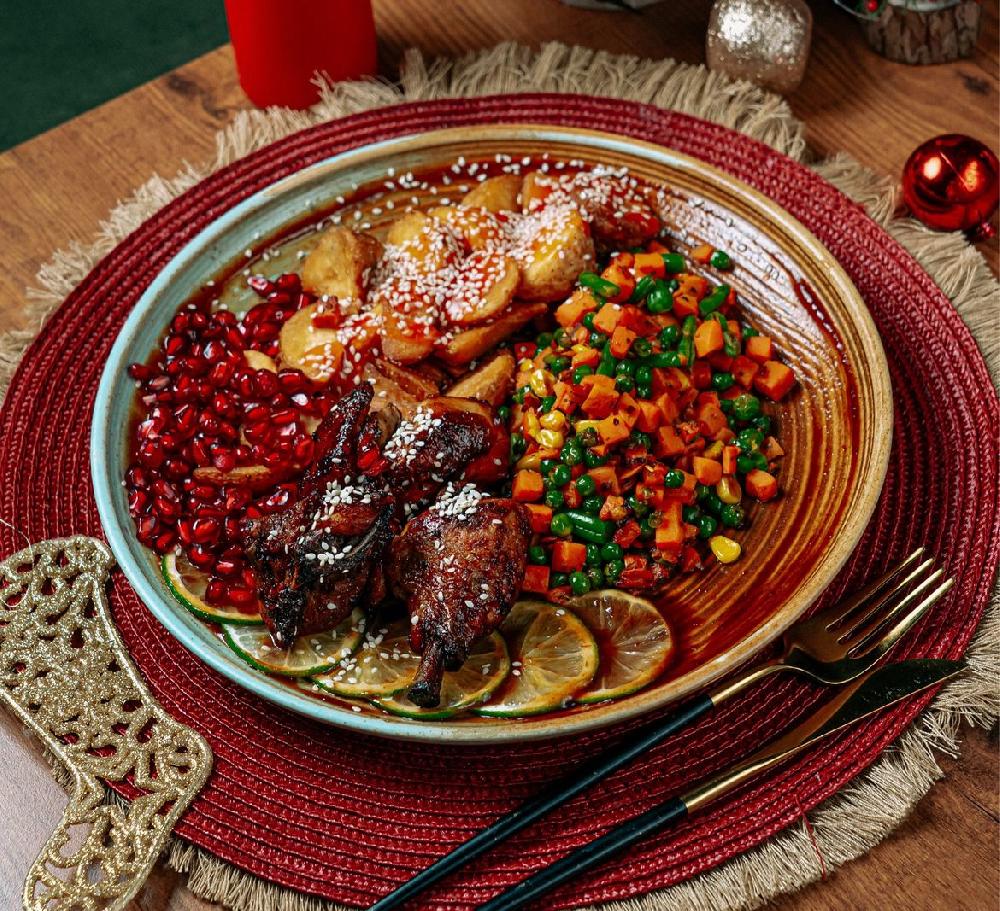 Barbekü souslu toyuq pirzola