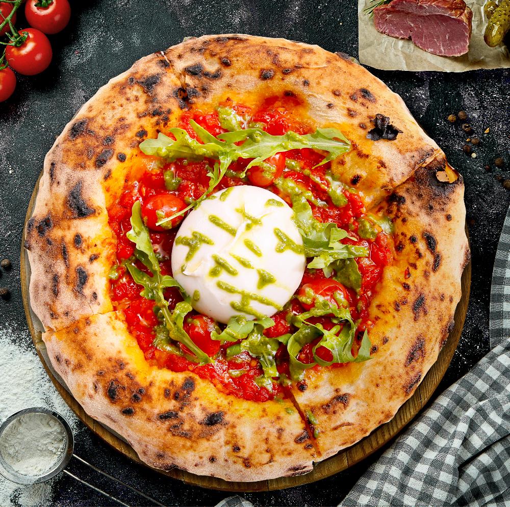 Focaccia Con Burrata (450qr)