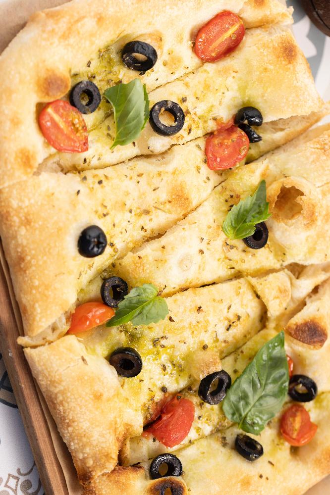 Focaccia pizza