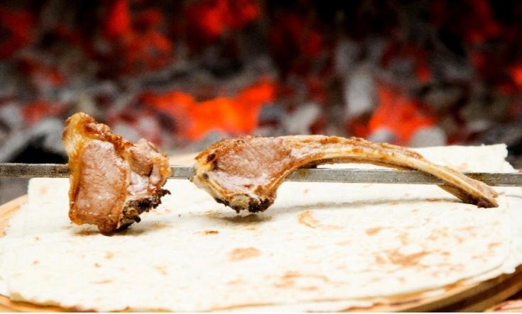 Quzu kababı və ya Antrekot kababı