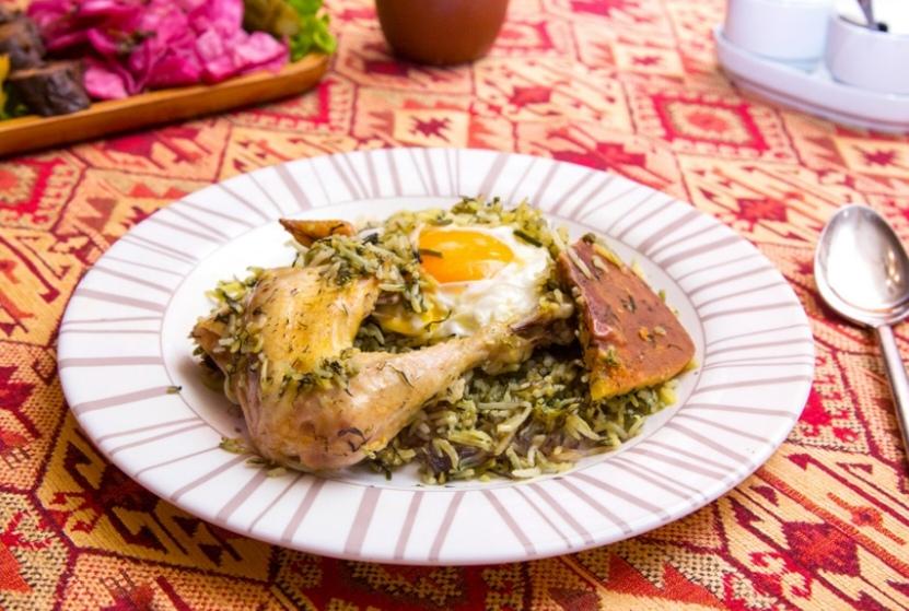 Şüyüdlü plov çolpa ilə