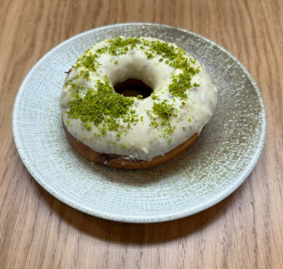 Donut white cream