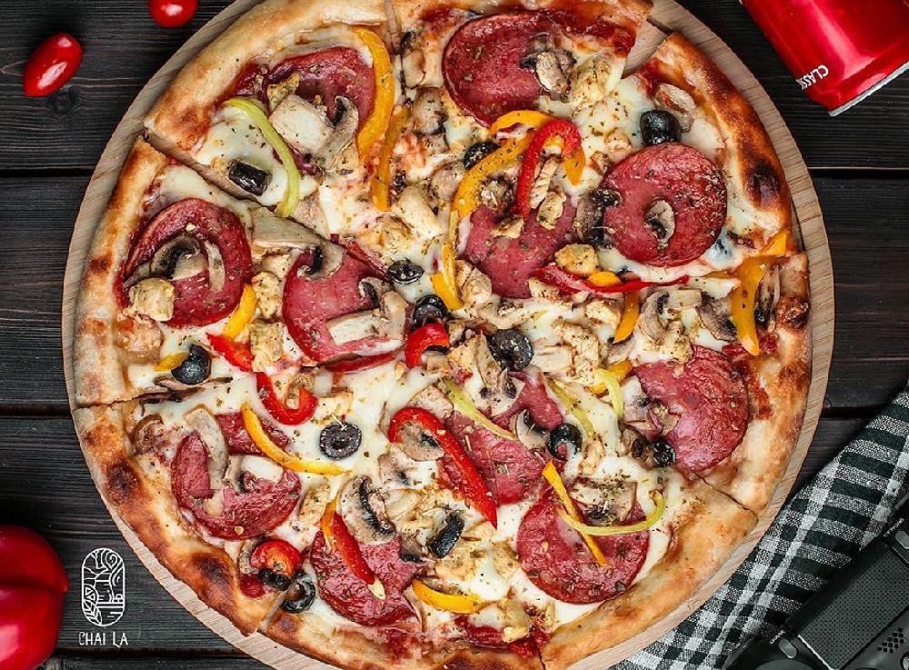 Sucuk pizza