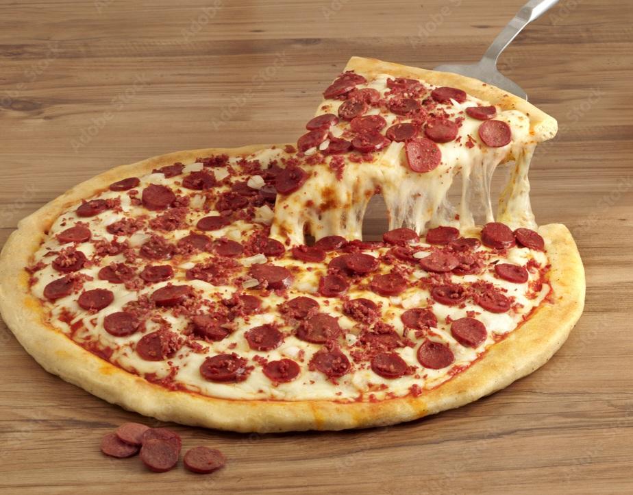 Sosisli pizza