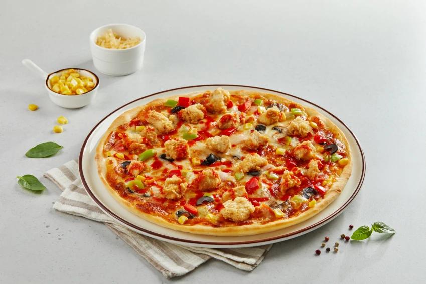 Spicy Chicken pizza (acılı)