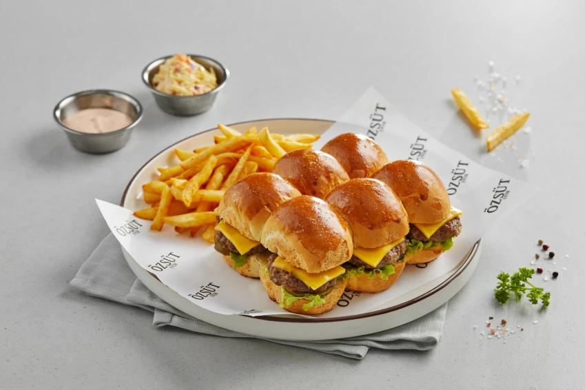 Mini altılı meat burger