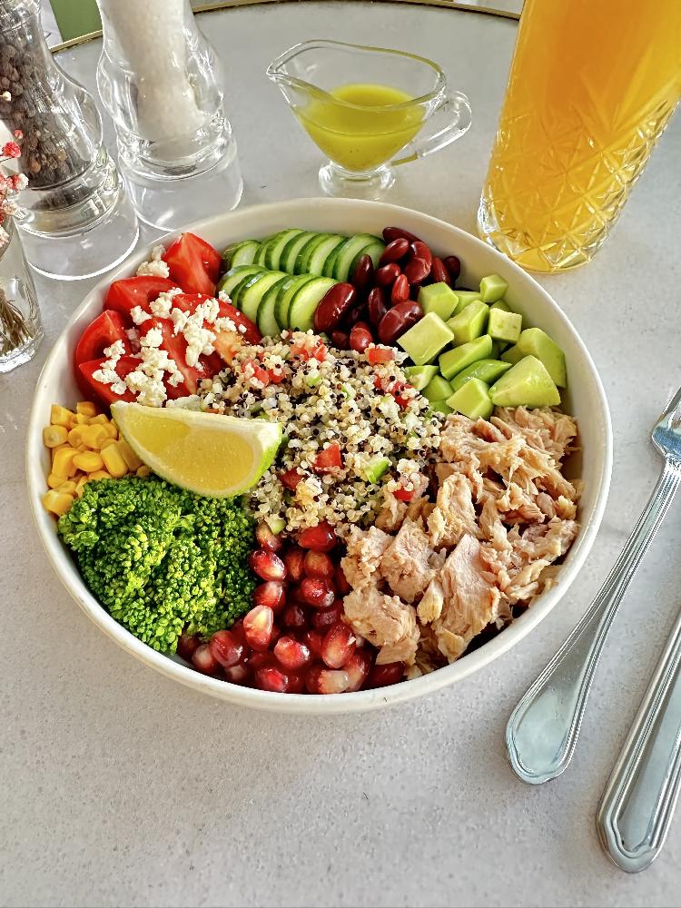 Bowl with Tuna