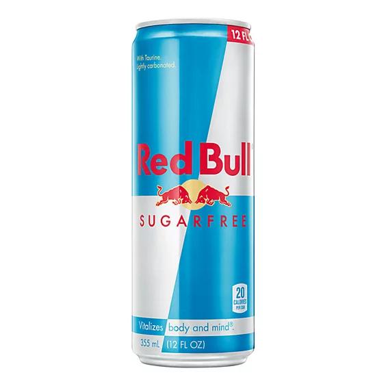 Redbull (sugar free)