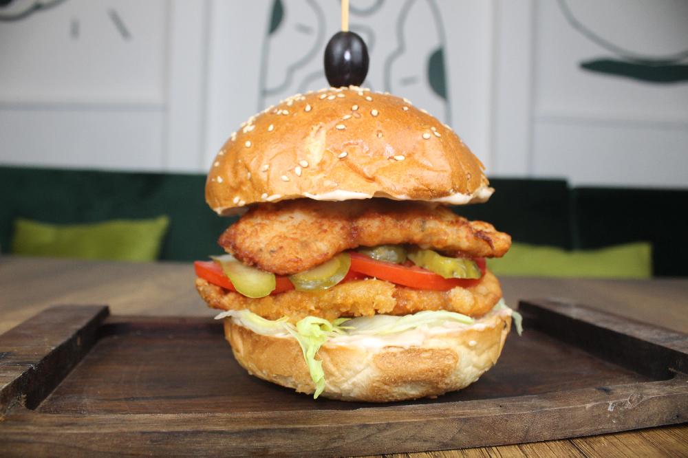 Double Chicken burger 