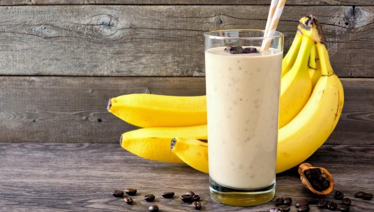 Banana coffee shake