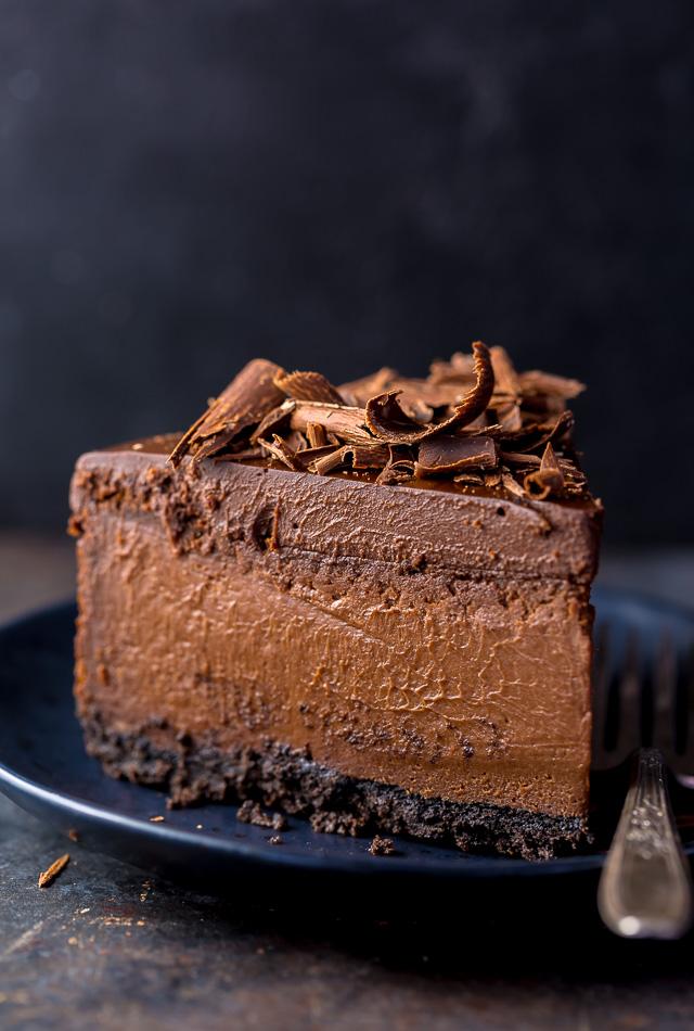 Chocolate cheesecake