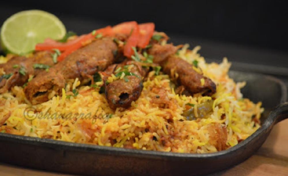 Kabab Biryani