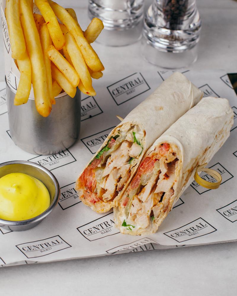 Chicken Caesar Roll