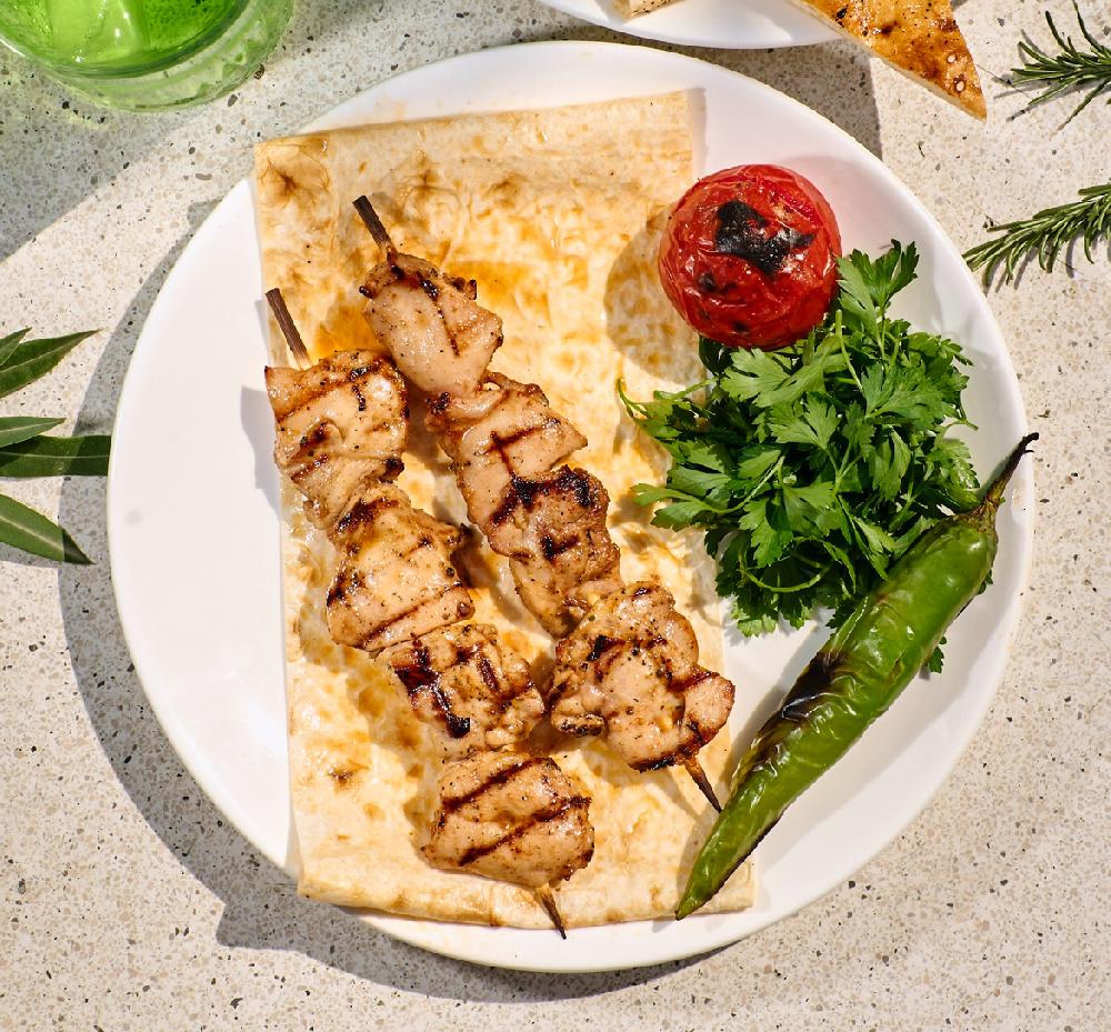 Chicken skewers