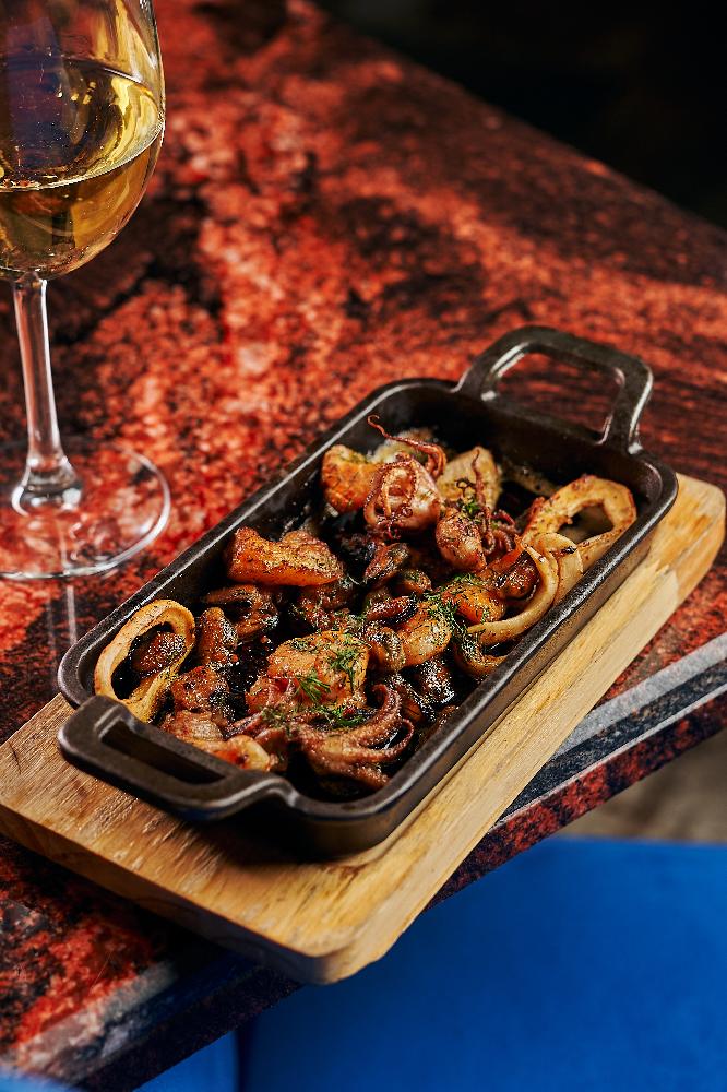 Seafood mix in gvitech