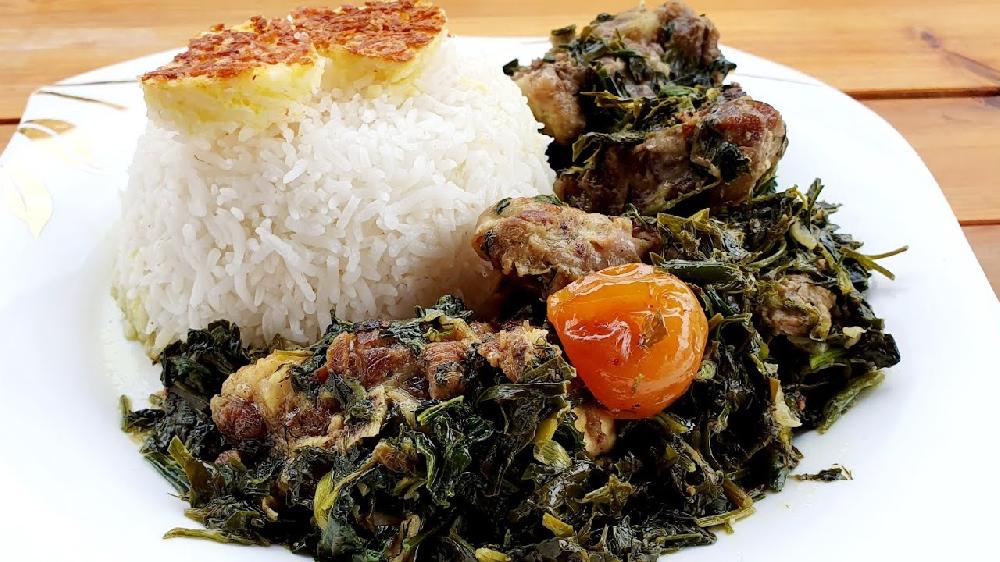 Səbzi plov 