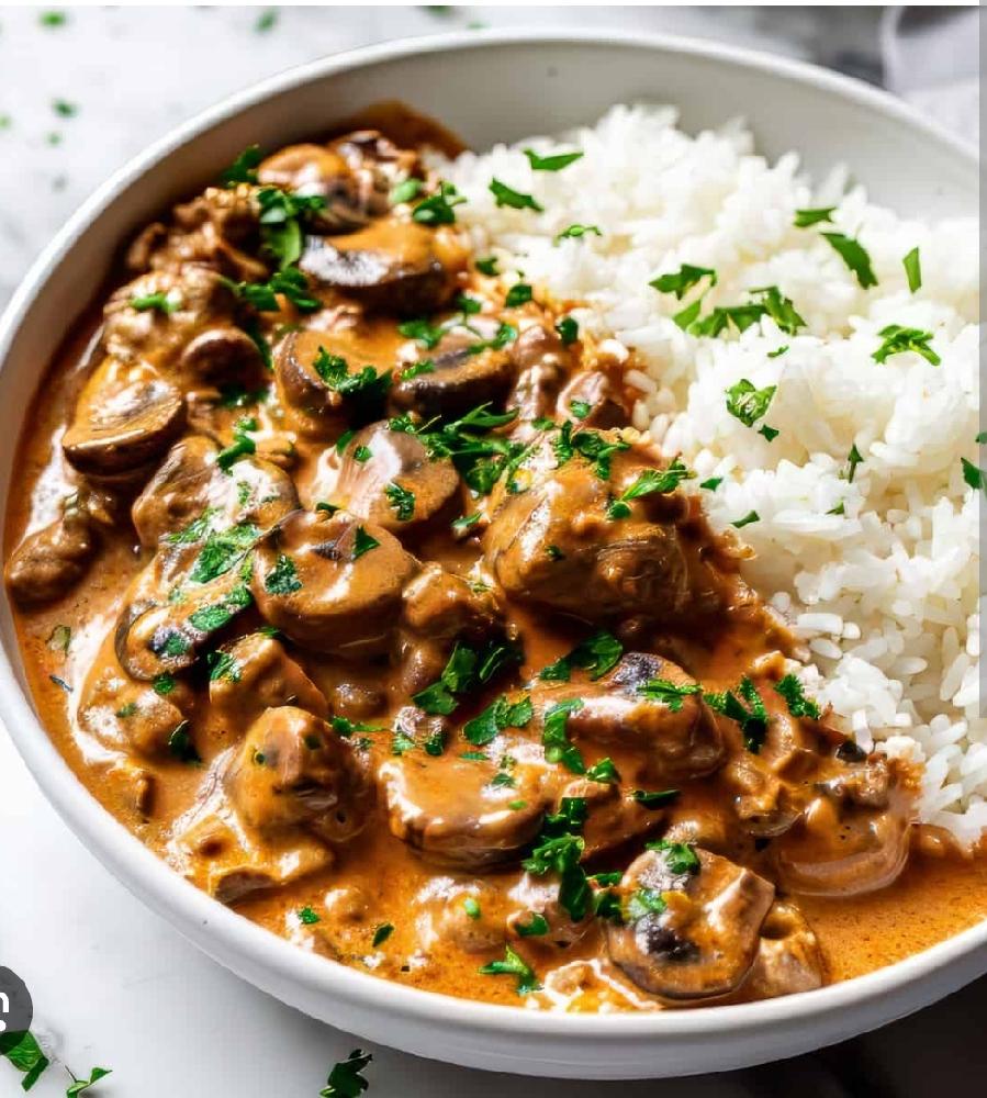 Beef Stroganoff 
