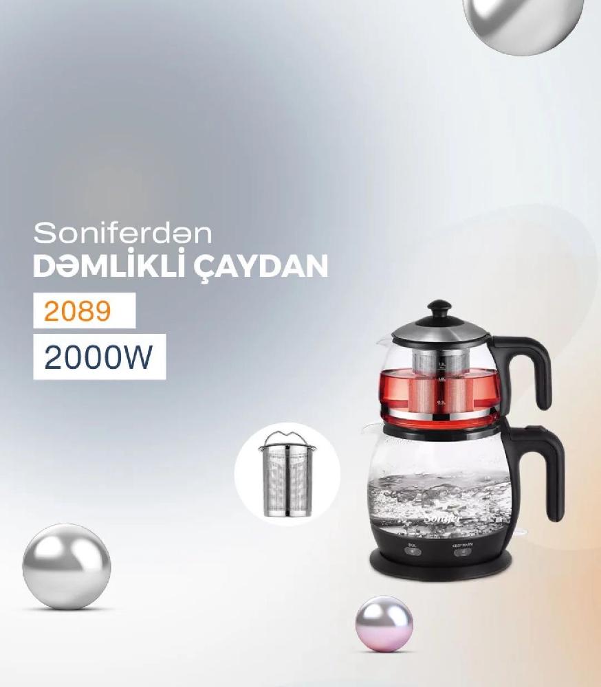 Dəmlikli çaydan